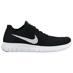 Nike Free RN Flyknit Women's Running Shoes Black/White